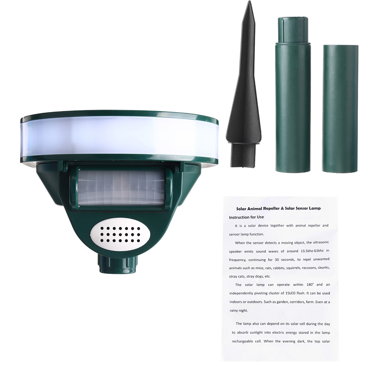 Solar-Ultrasonic-Deterrent-Repellers-Animal-Snake-Rat-Mouse-Yard-Pest-Control-1670478-8