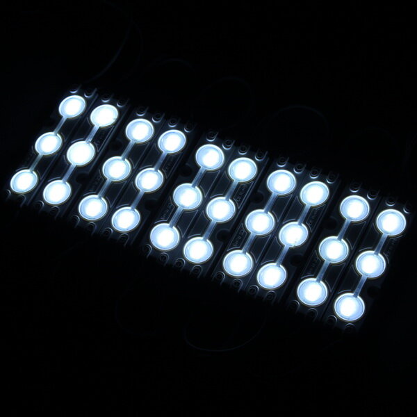 10PCS SMD2835 30 LED Module Strip Light Waterproof Rigid Lamp For Signage Store Front Windows DC12V