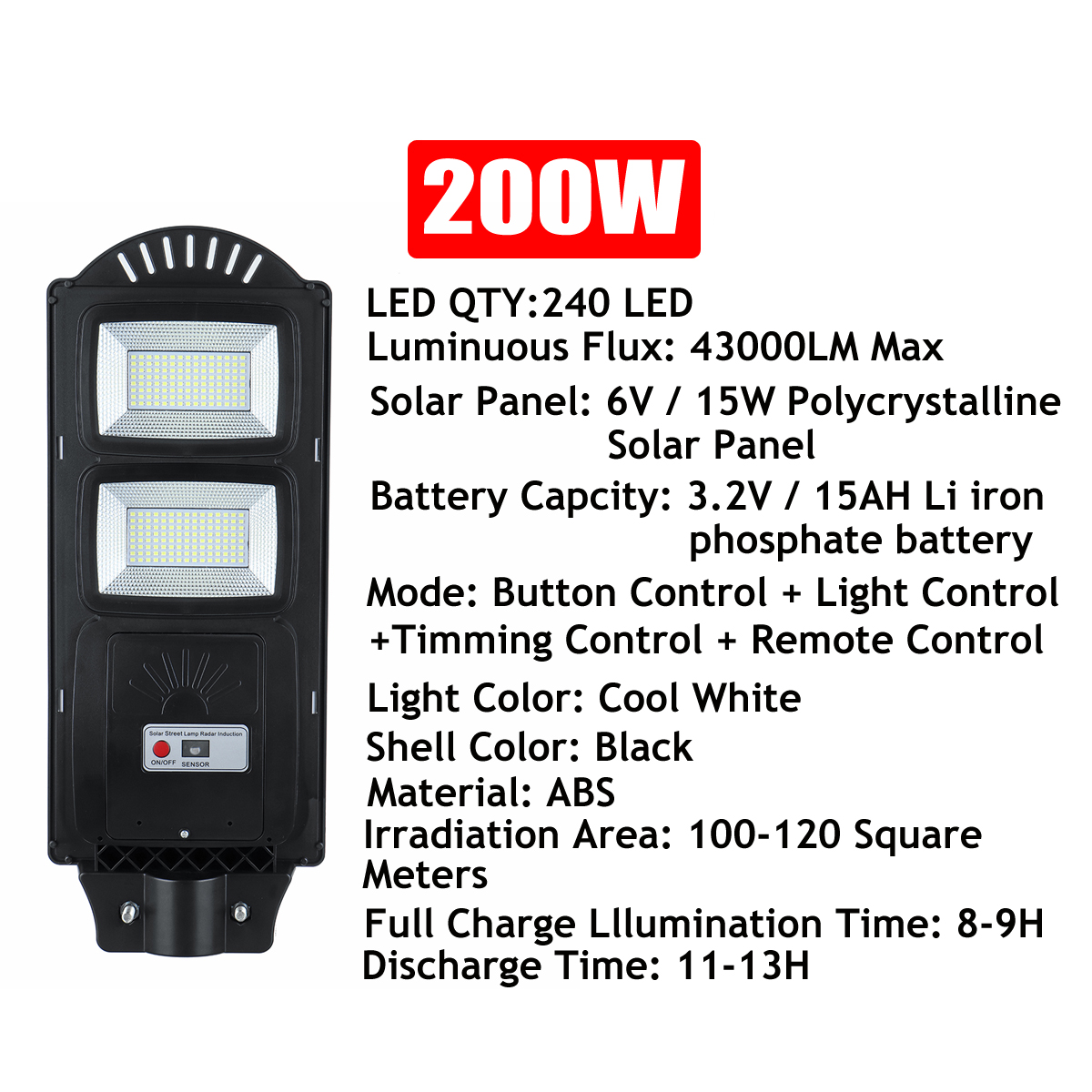 200400600W-360LED-Solar-Sensor-Street-Light-Outdoor-Commercial-IP65-Waterproof-1698687-7