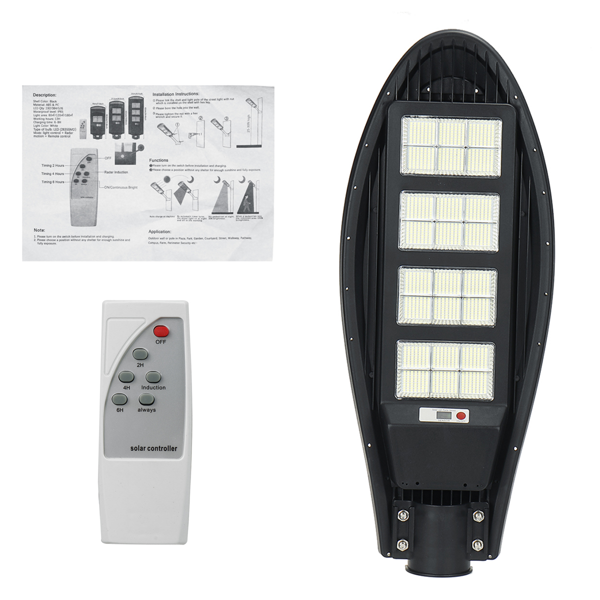 75611381512LED-Solar-Street-Light-Motion-Sensor-Outdoor-Garden-Area-Road-Spotlight-IP65-1853387-12