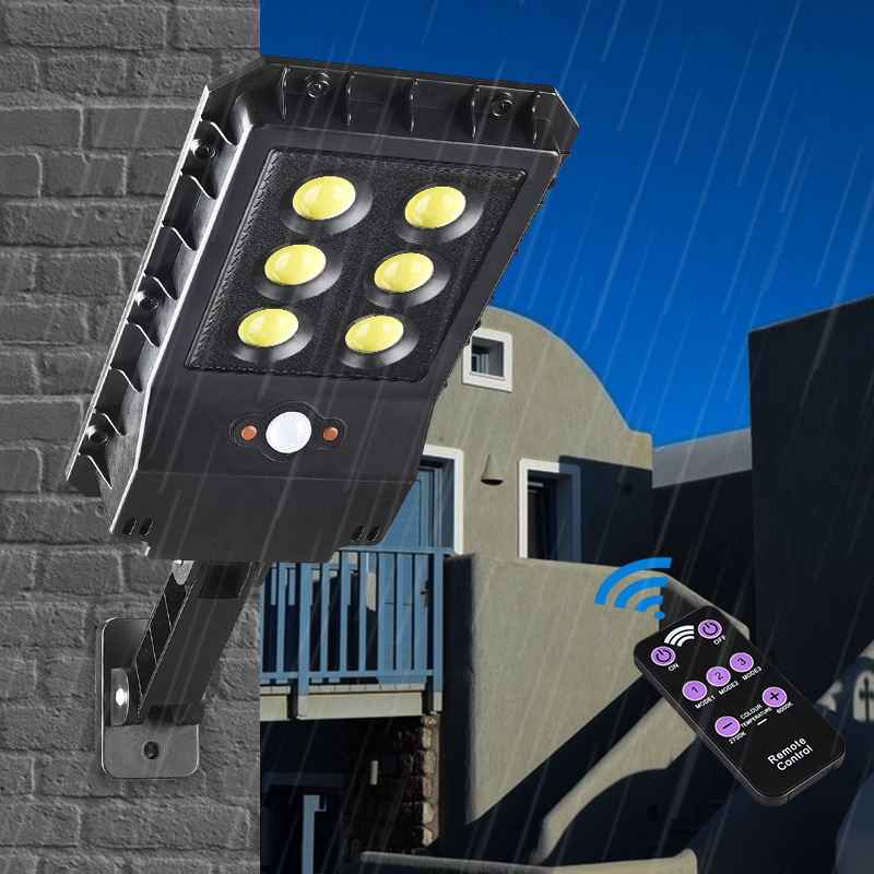 90-COB-Solar-Street-Light-Wall-LED-Motion-Powered-Outdoor-Sensor-PIR-Garden-with-Remote-Control-1838577-1