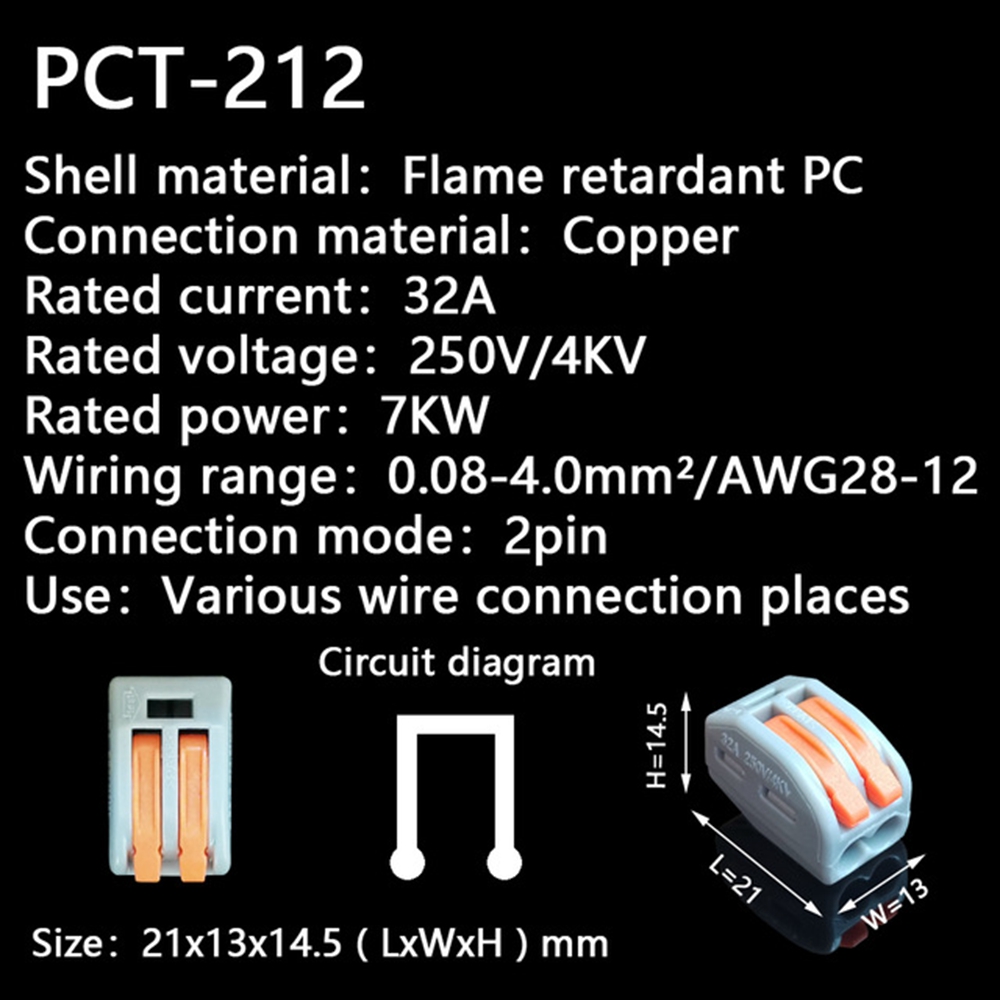 20PCS-2Pin-PCT-212-Mini-Fast-Wire-Connectors-Universal-Compact-Wiring-Push-in-Terminal-Block-1758257-3