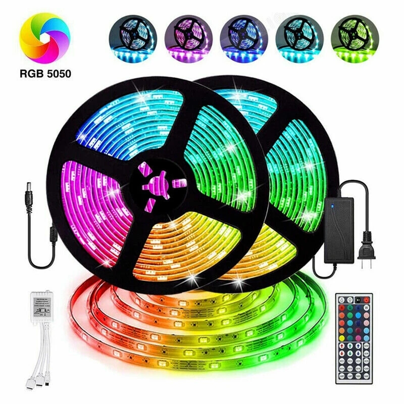 12V-LED-Light-Strip-15M-5050-RGB-LED-Tape-Lights-RGB-Rope-Lights-16-Milions-Colors-Flexible-Changing-1826992-2