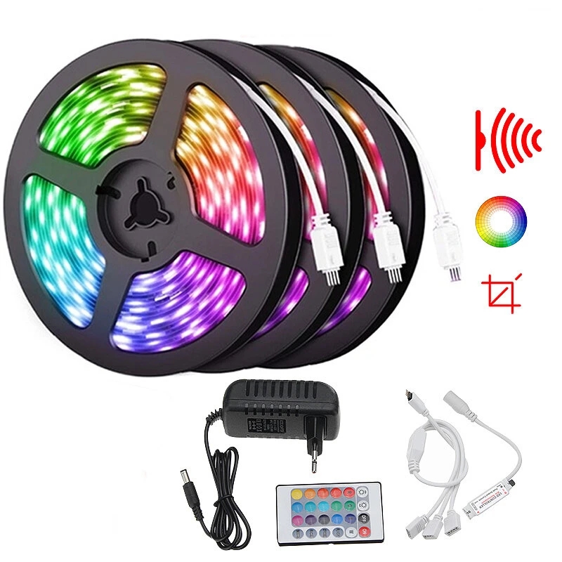 12V-LED-Light-Strip-15M-5050-RGB-LED-Tape-Lights-RGB-Rope-Lights-16-Milions-Colors-Flexible-Changing-1826992-5