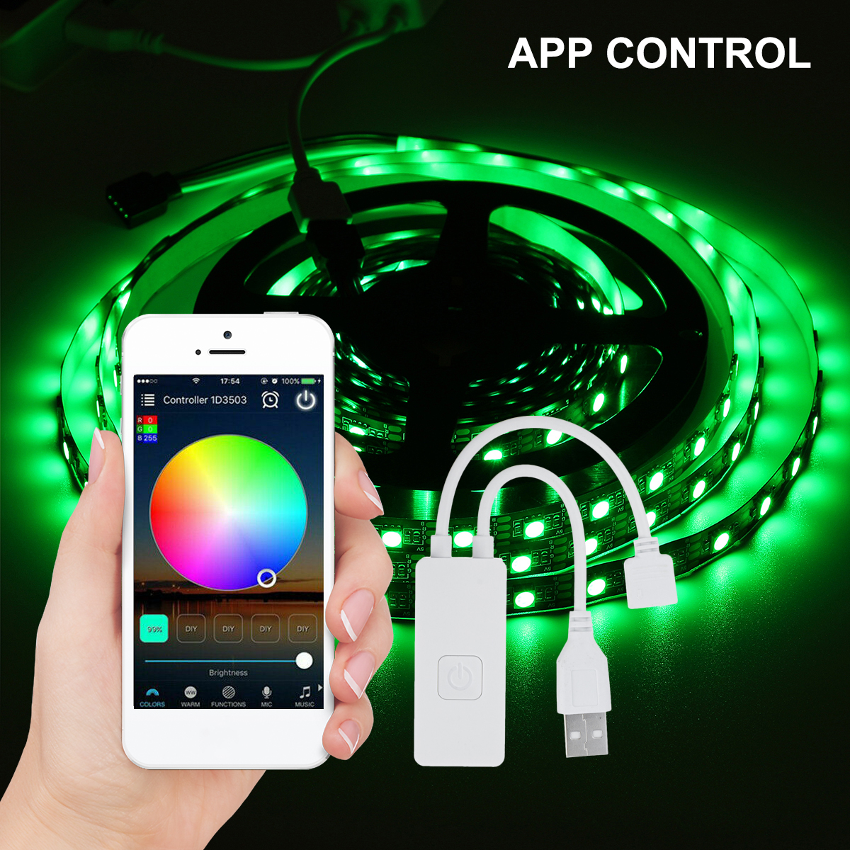 1M2M3M4M5M-WiFi-Smart-RGB-LED-Strip-Light-APP-Control-Flexible-Lamp-Work-with-Amazon-Alexa-Google-Ho-1705637-6