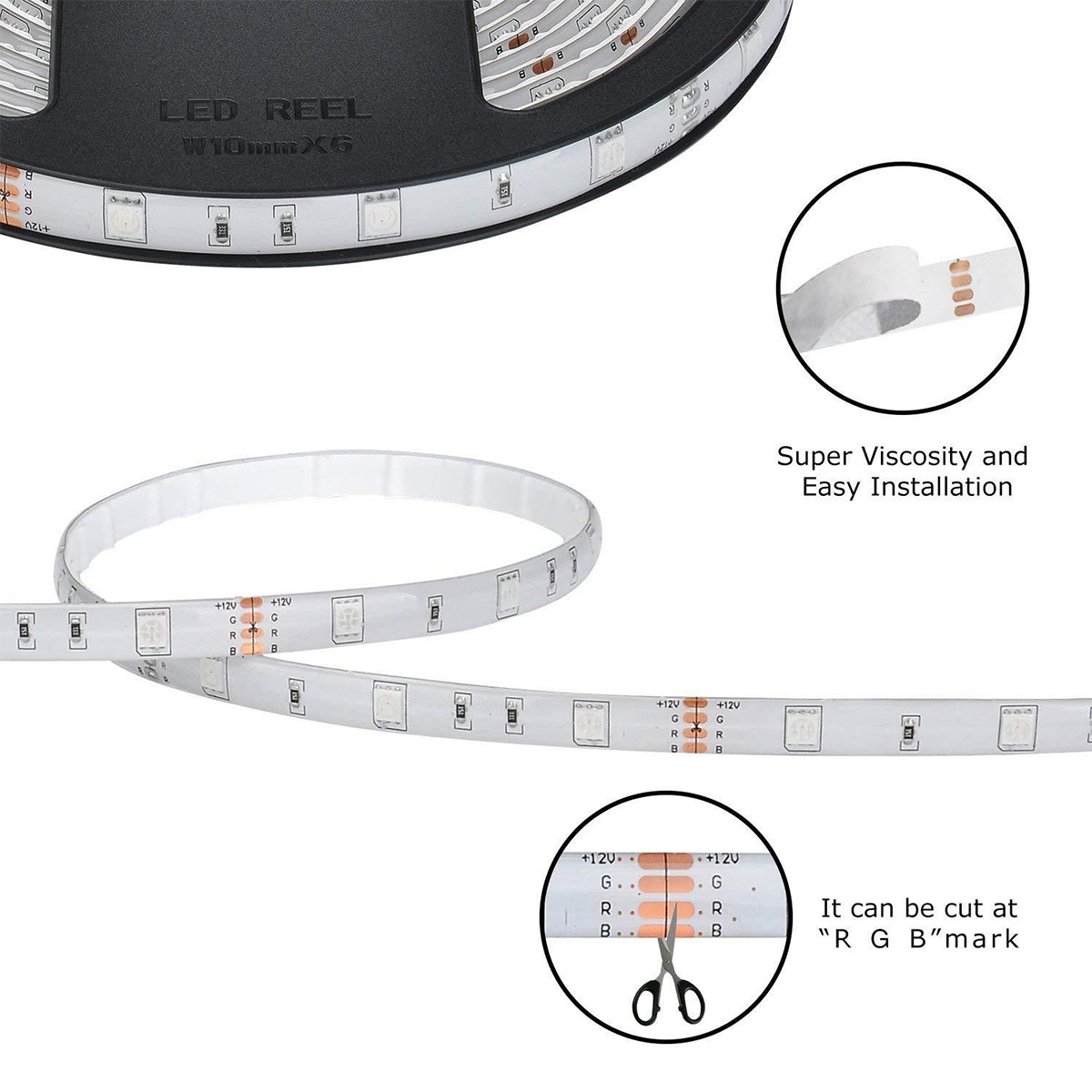 2PCS-10M-3528-SMD-RGB-600LED-Flexible-String-LED-Strip-Light-44-Key-IR-Remote-Control-1655315-3