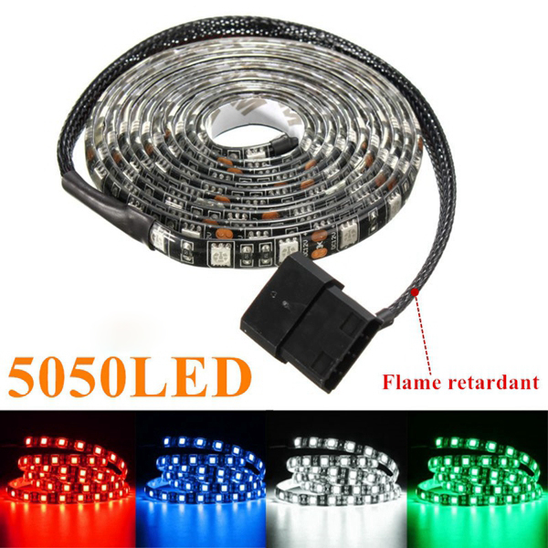 1M-Waterproof-5050-LED-Flexible-Strip-Background-Light-PC-Computer-Case-DC12V-1083801-1