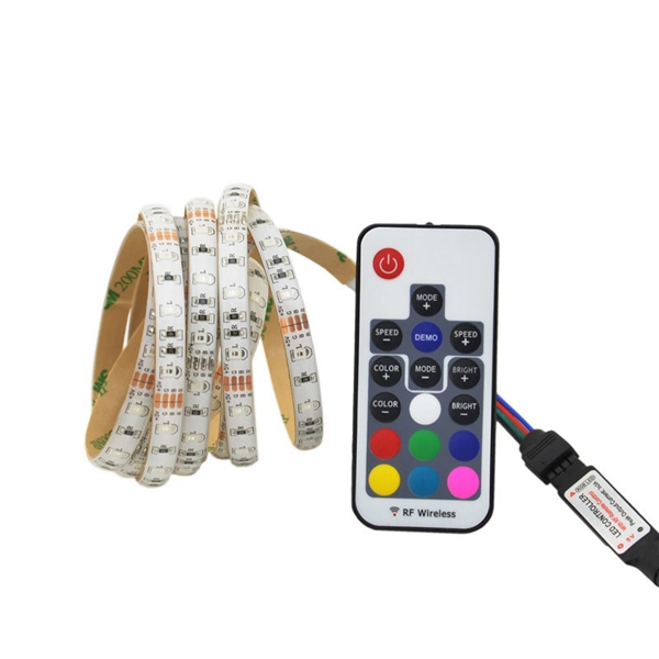 2M-3M-5M-USB-SMD-2835-RGB-TV-Background-Lighting-Kit-Strip-Light-With-17Keys-RF-Remote-DC5V-1154770-2