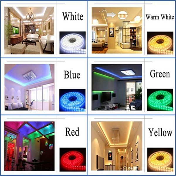 3M-DC12V-144W-180-SMD-3528-Non-waterproof-RedBlueGreenWhiteWarm-WhiteRGB-Flexible-LED-Strip-1037746-7