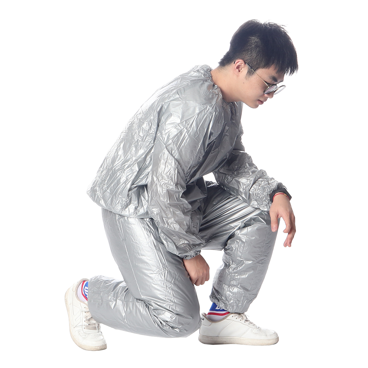 Silver-Heavy-Duty-Sweat-Sauna-Suit-Exercise-Gym-Fitness-Weight-Anti-Rips-1735818-6