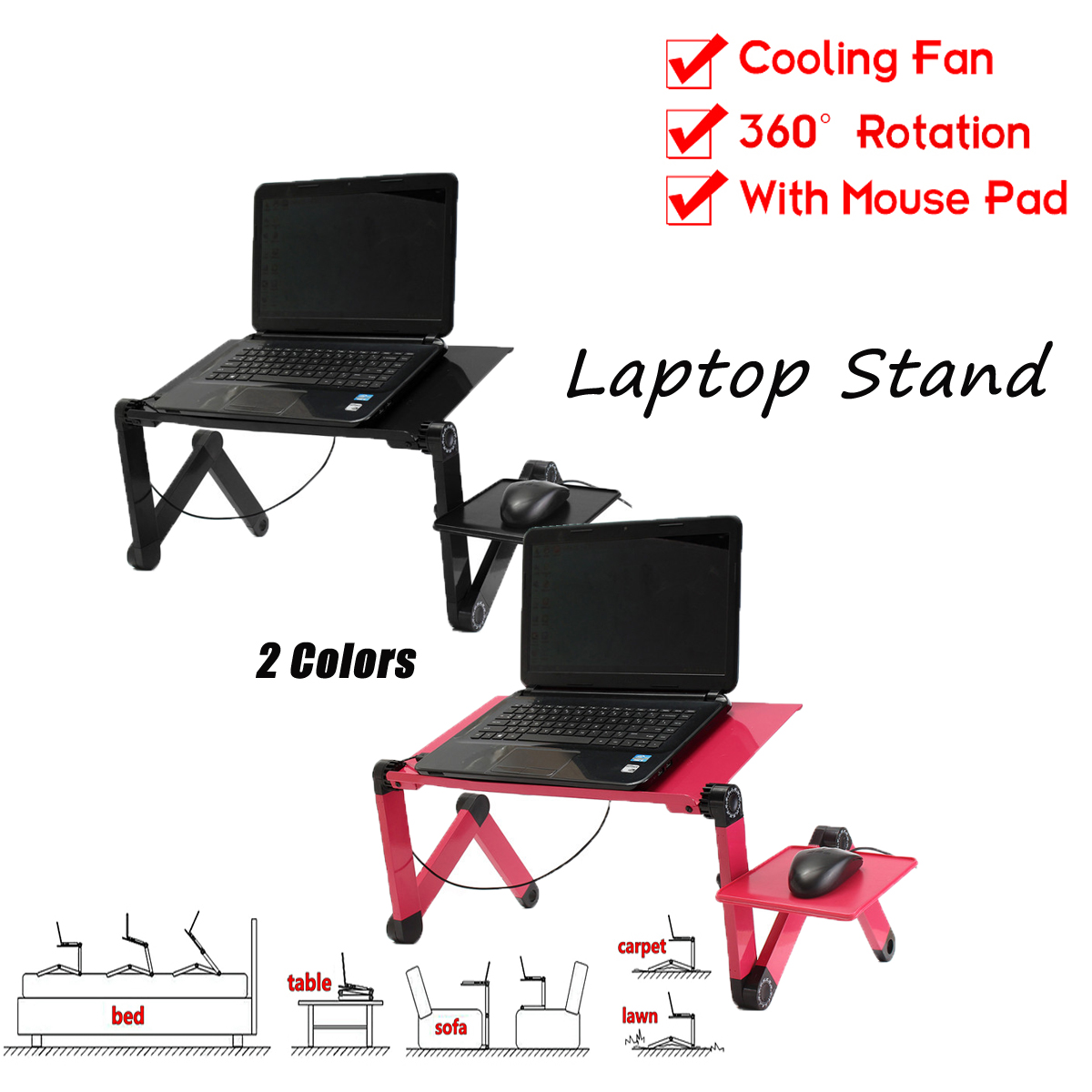 Foldable-Laptop-Table-Stand-Portable-Adjustable-Stand-Bed-Tray-with-Cooling-Fan-and-Mouse-Pad-1121117-2