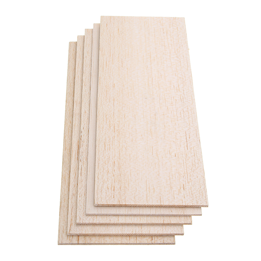 310x100mm-5Pcs-Balsa-Wood-Sheet-7-Thickness-Light-Wooden-Plate-for-DIY-Airplane-Boat-House-Ship-Mode-1364498-3