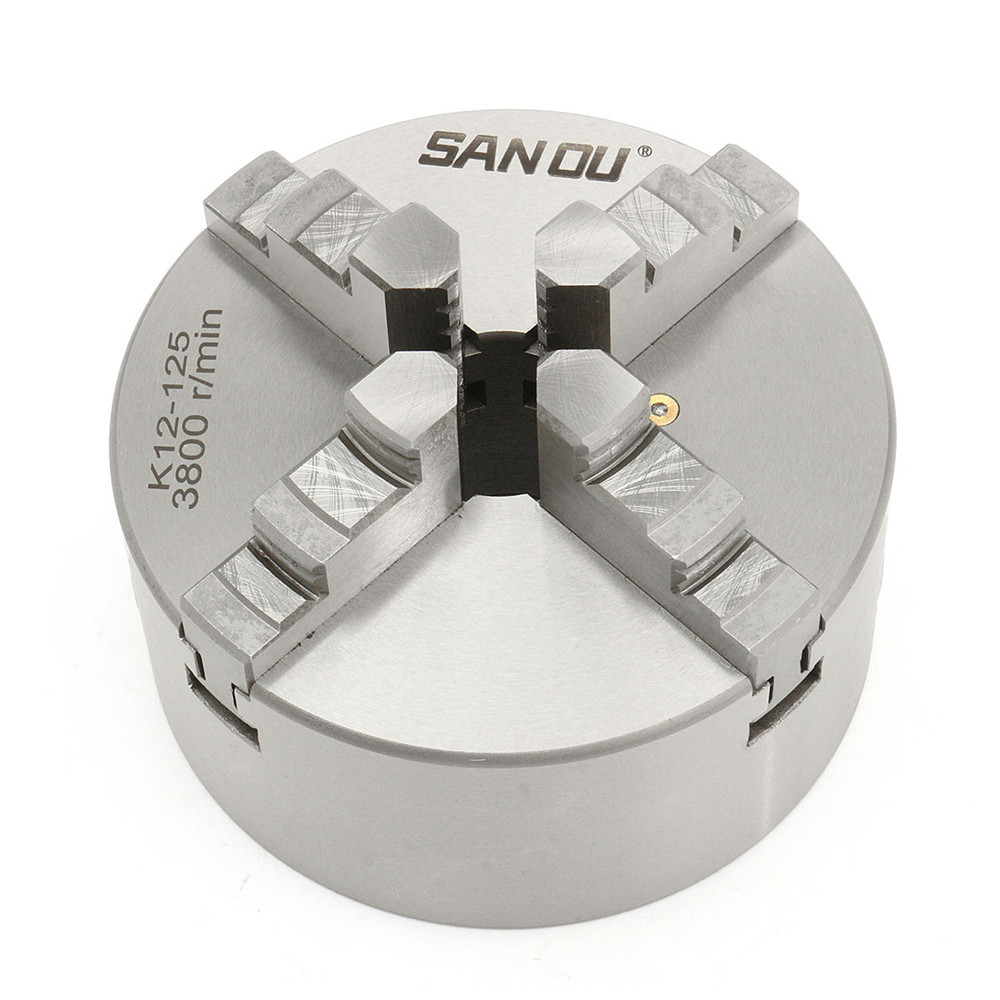 SANOU-K12-125-125mm-4-Jaw-Self-Centering-Lathe-Chuck-with-Key-1137295-4