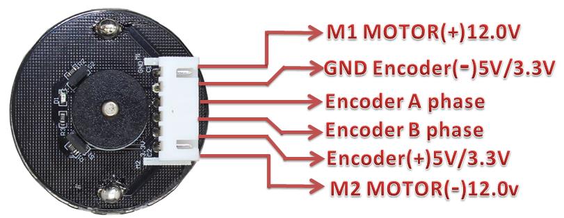 12V-320rpm12V-107rpm6V-160rpm-DC-Gear-Motor-Encoder-Motor-with-Mounting-Bracket-and-Wheel-1059966-3