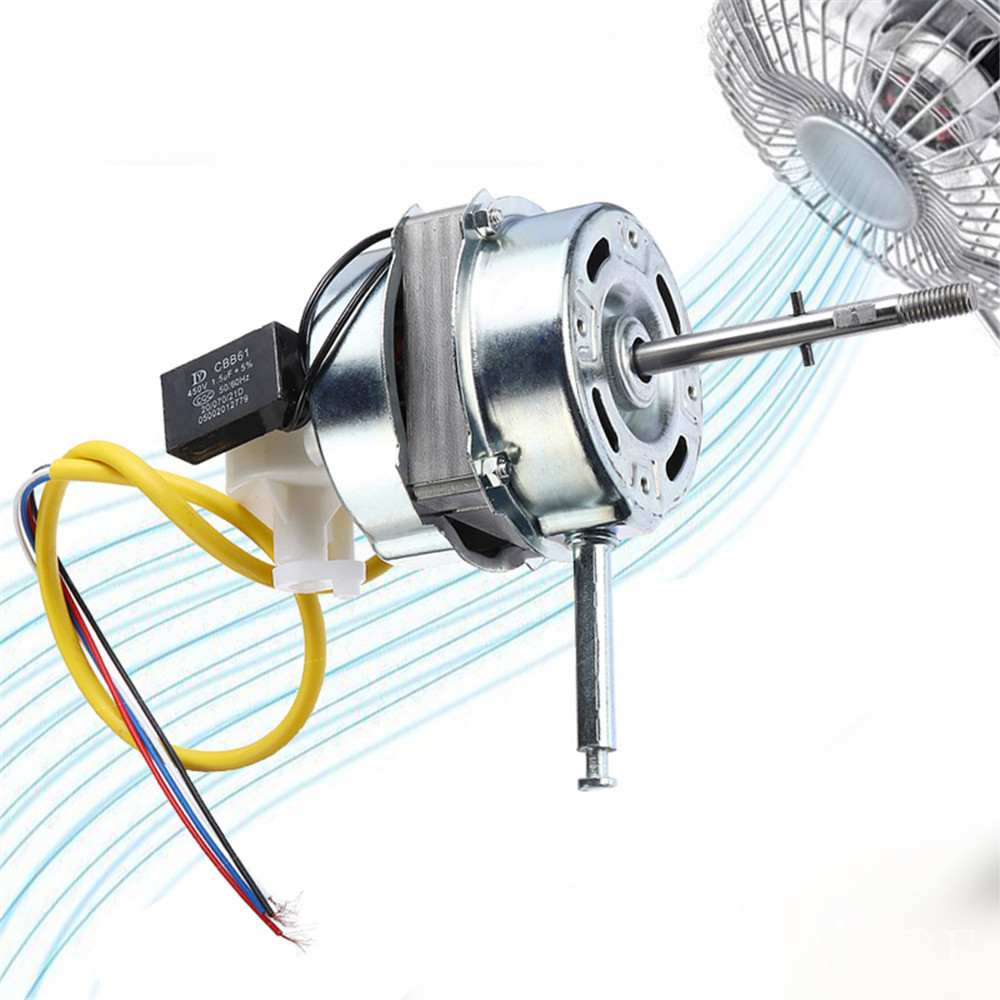 220V-60W-Fan-Motor-18mm-Copper-Wire-Double-Ball-Bearing-Pure-Copper-AC-Motor-1338187-8