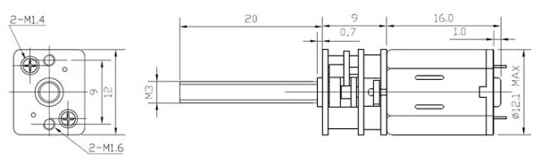 N20-DC-6V-55RPM-Gear-Motor-M3-20mm-Threaded-Shaft-Reduction-Gear-Motor-1010696-1