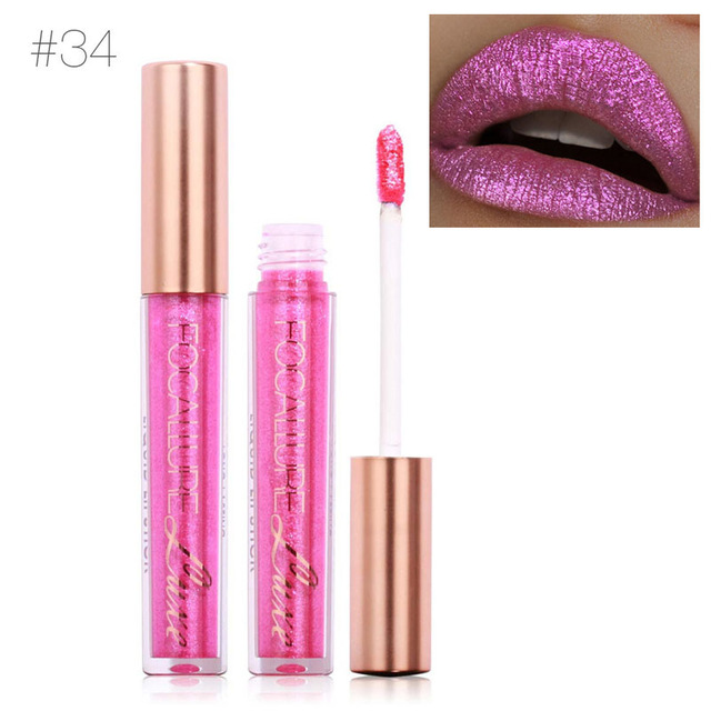 FOCALLURE-6-Colors-Metallic-Matte-Lip-Gloss-Liquid-Diamond-Glitter-Lipsticks-Cosmetics-Makeup-1147080-7