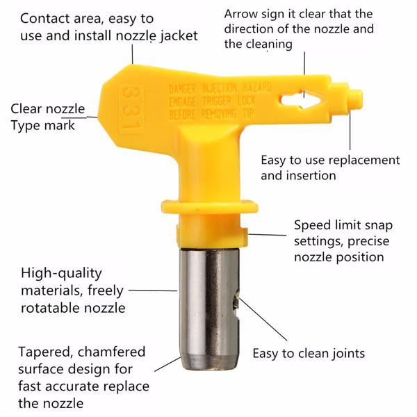 Airless-Spraying-Gun-Tips-3-Series-09-31-For-Wagner-Atomex-Titan-Paint-Spray-Tip-1049987-2