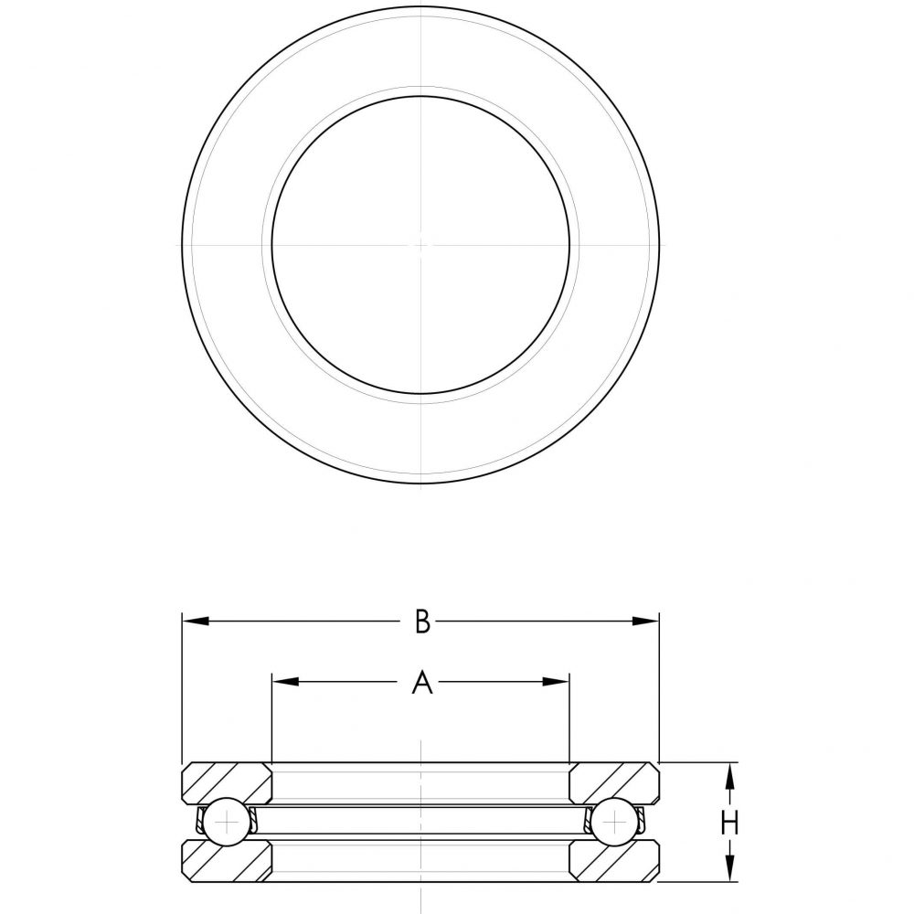 Machifit-5pcs-Flat-Thrust-Ball-Bearing-ID-2534678mm-Mini-Miniature-Bearings-F25-6-F3-8-F4-10-1385499-1