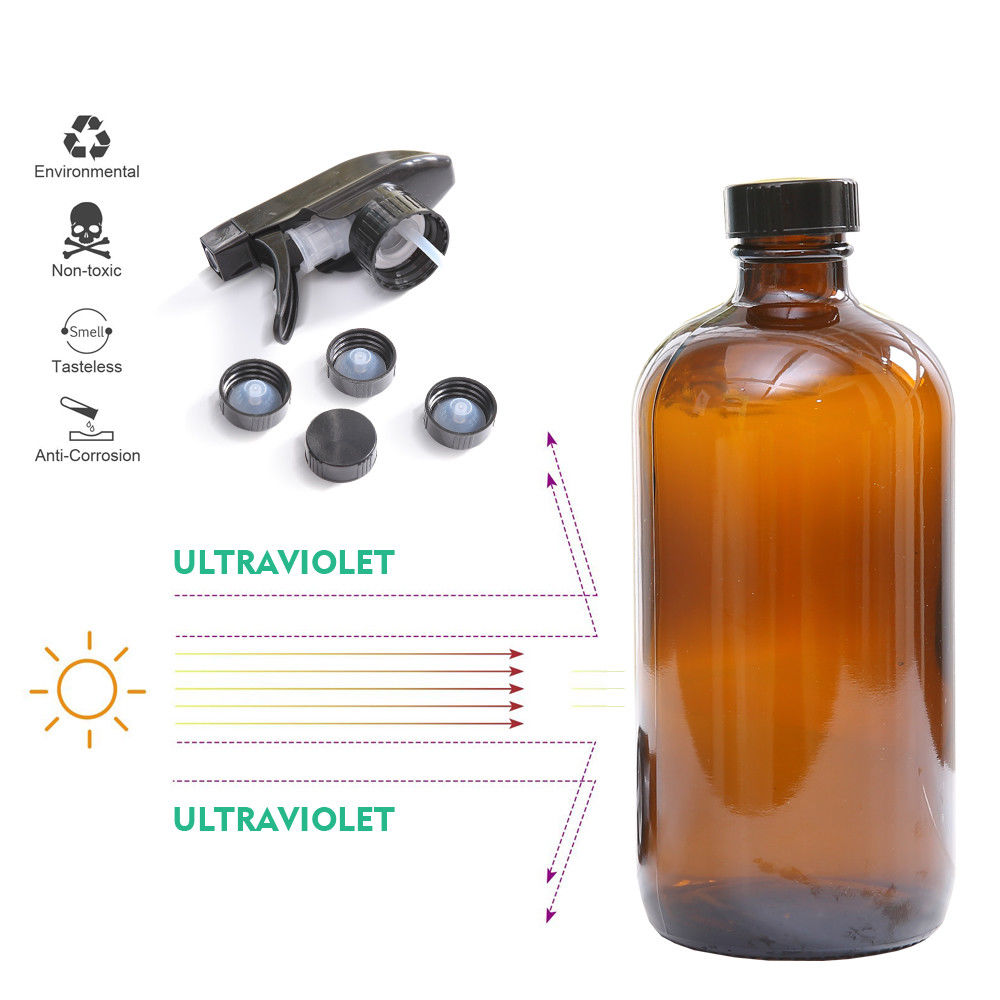 500ml-Amber-Glass-Spray-Refillable-Bottles-Water-Sprayer-1293904-5