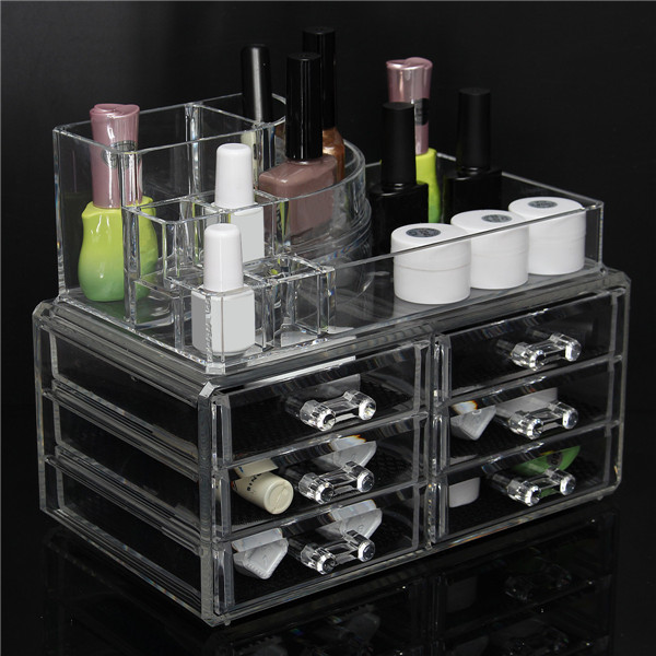 6-Drawer-Clear-Acrylic-Make-Up-Organizer-Drawers-Cosmetic-Display-Holder-Case-Storage-2-Layer-1017705-2