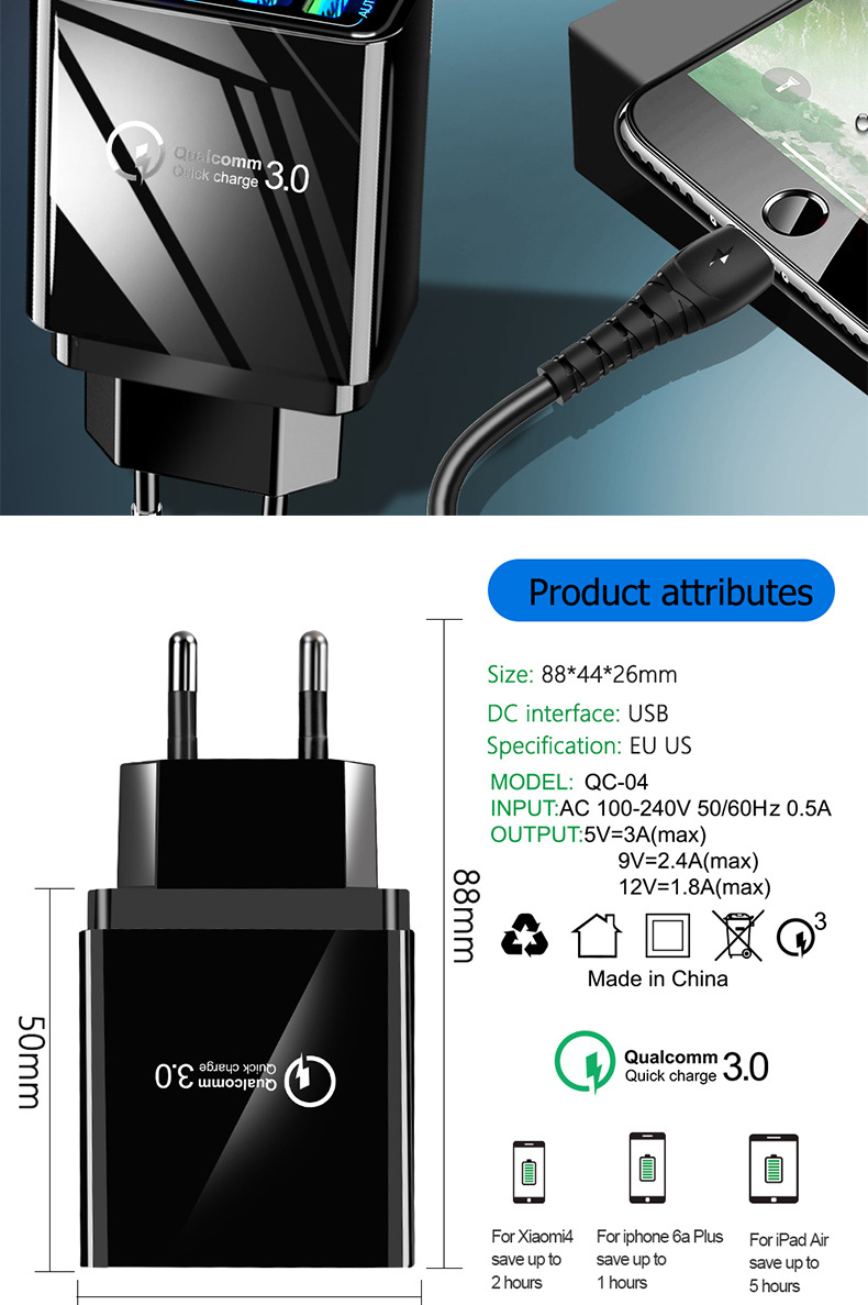 Marjay-4-USB-QC30-3A-Fast-Charging-Smart-USB-Charger-Adapter-For-iPhone-XS-11-Pro-Huawei-P30-Pro-Mat-1626359-2