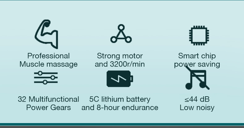32-Gears-LCD-Massage-Guns-Type-C-Rechargeable-Deep-Muscle-Massager-Guns-Vibration-Therapy-Body-Pain--1811633-2
