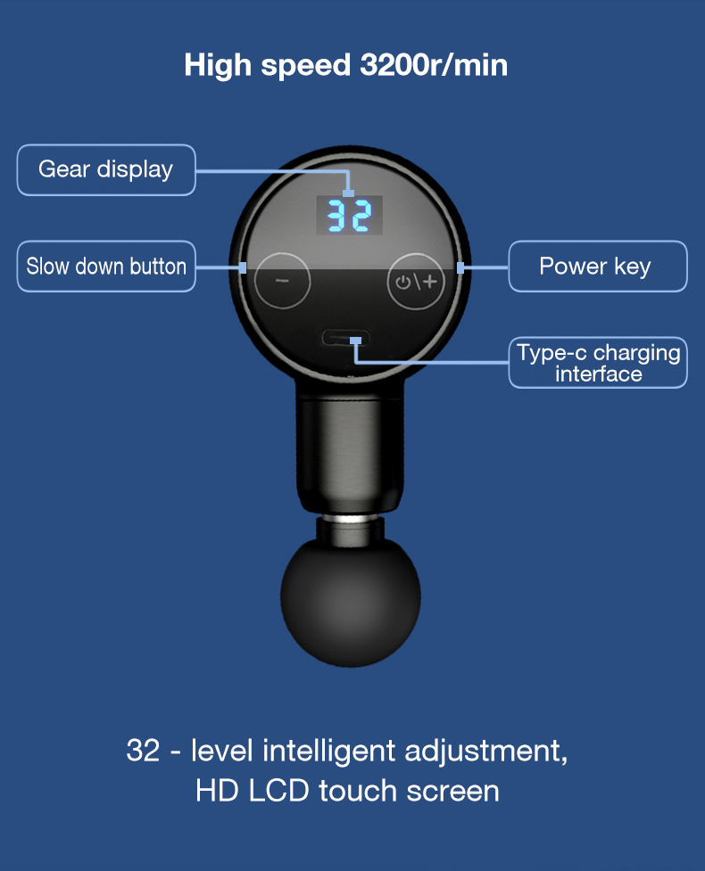 32-Gears-LCD-Massage-Guns-Type-C-Rechargeable-Deep-Muscle-Massager-Guns-Vibration-Therapy-Body-Pain--1811633-6