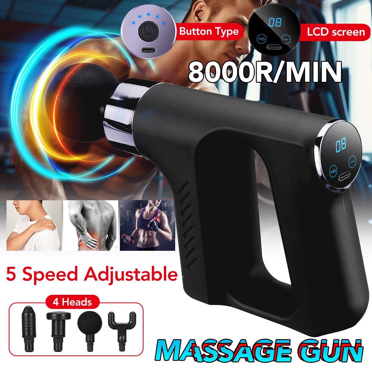 4-Heads-Electric-Massage-Gun-LCD-Touch-Sports-Muscle-Relaxing-Massager-5-gear-Deep-Tissue-Musle-Mass-1930940-1