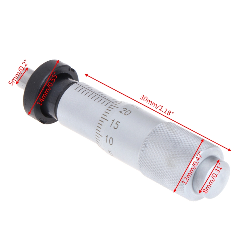 0-13mm-Range-Round-Type-Micrometer-Calipers-Head-Measurement-Tool-Rotation-Smooth-1370448-6