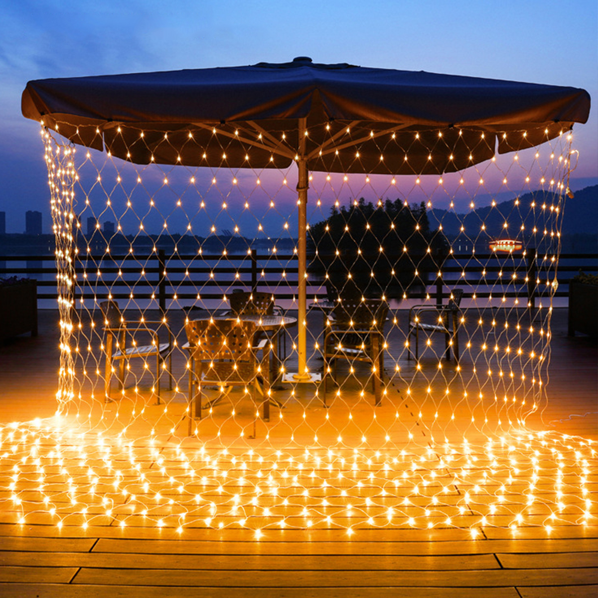 8Modes-Waterproof-Fishing-Net-Light-LED-String-Light-Outdoor-Garden-Decor-1750934-1