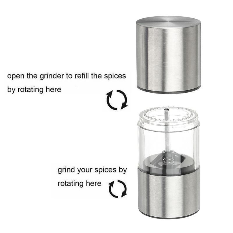 Stainless-Steel-Glass-Salt--Pepper-Mill-Spice-Grinder-Adjustable-Cooking-1631972-5