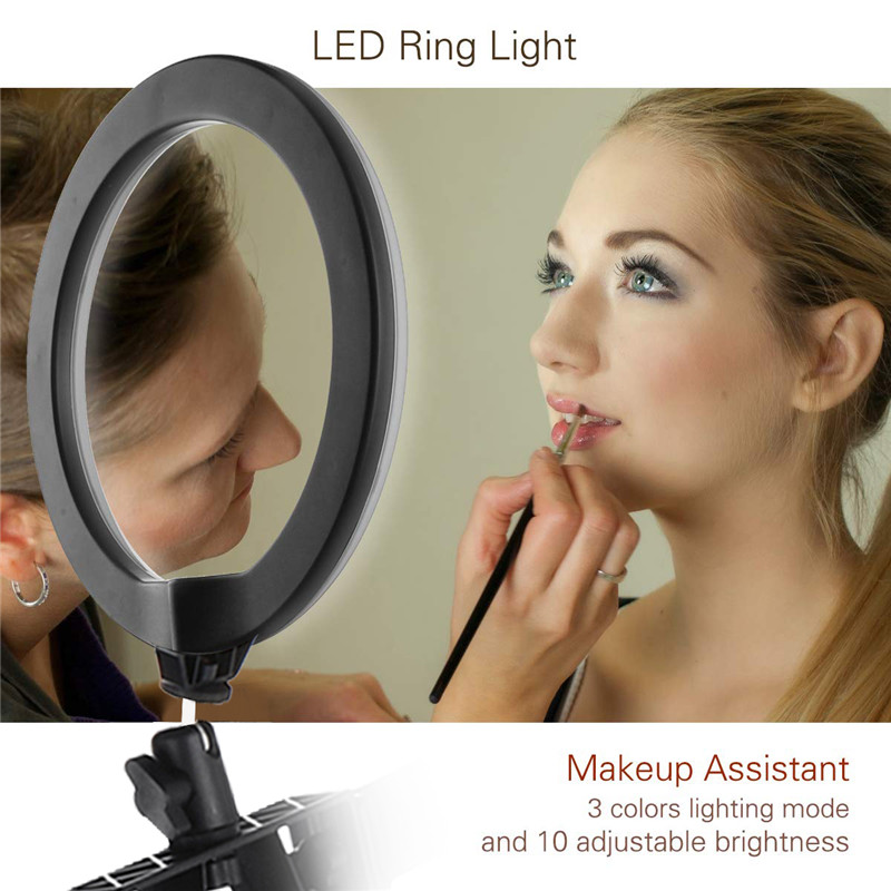 Dimmable-LED-Ring-Light-KitLight-Stand-6500K-Camera-Photo-Video-Desktop-Lamp-1640555-3