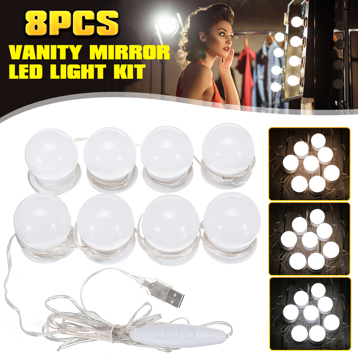 Dimmable-Mirror-Light-Kit-USB-8-LED-Bulbs-Vanity-Makeup-Dressing-Table-Hollywood-Style-1683089-1