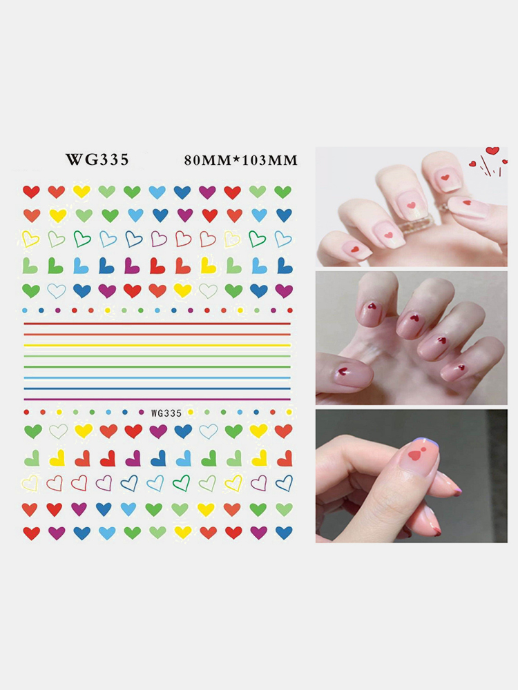 3D-Nail-Art-Stickers-Heart-Colorful-Red-Lip-Nail-Transfer-Decals-Valentines-Day-Tips-1804925-14