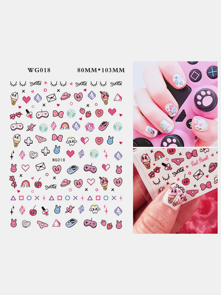 3D-Nail-Art-Stickers-Heart-Colorful-Red-Lip-Nail-Transfer-Decals-Valentines-Day-Tips-1804925-3