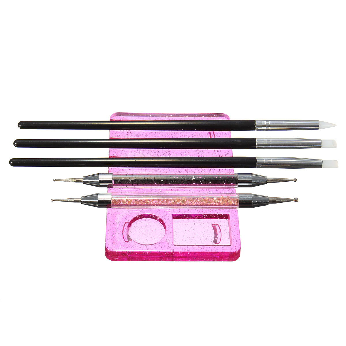 5-Grooves-Nail-Art-Brush-Drying-Holder-Acrylic-UV-GelenspBrush-Pen-Plastic-Stand-1124984-2