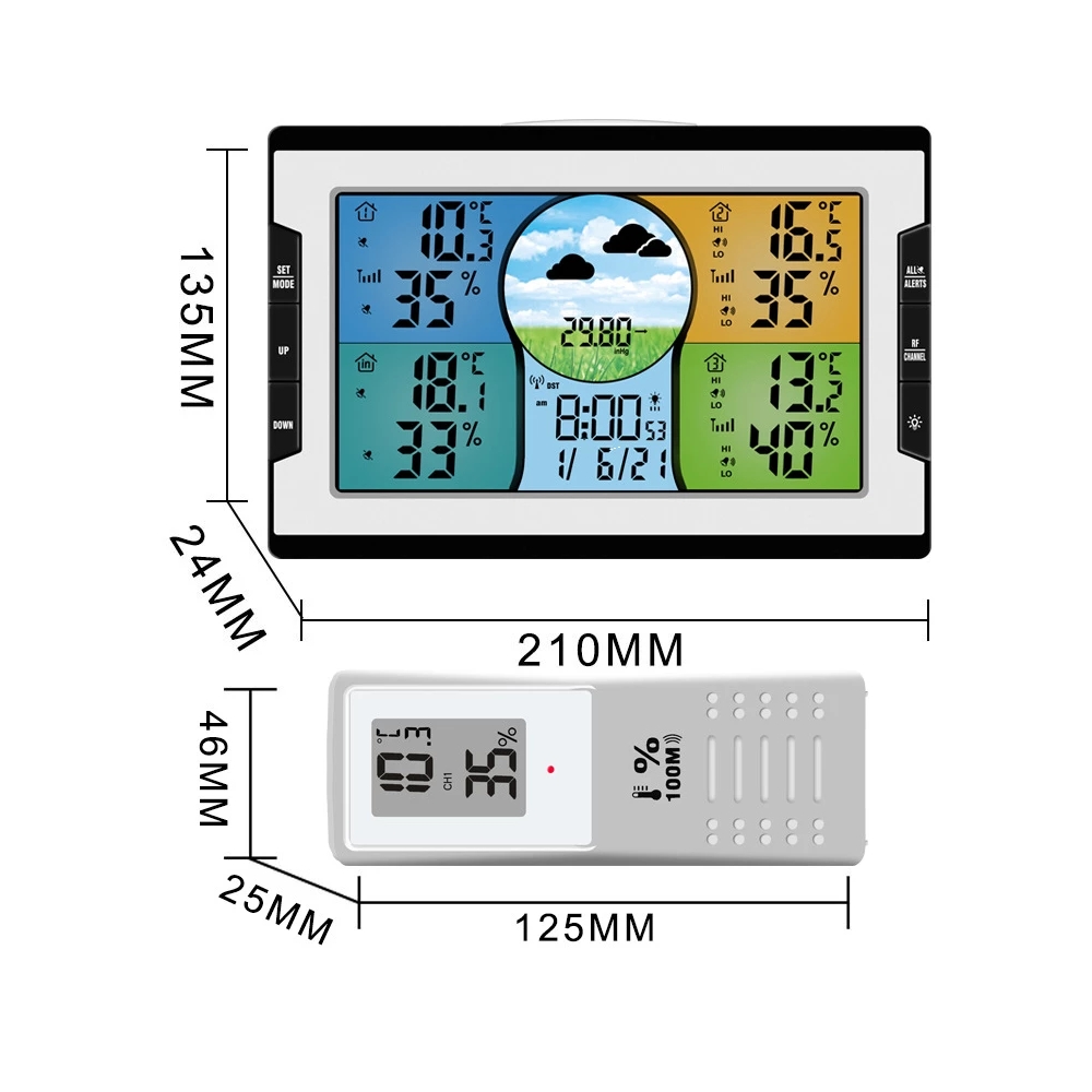 RF-3-Channels-Wireless-Weather-Station-Temperature-and-Humidity-Digital-Clock-with-Warning-Alarm-Met-1929063-6