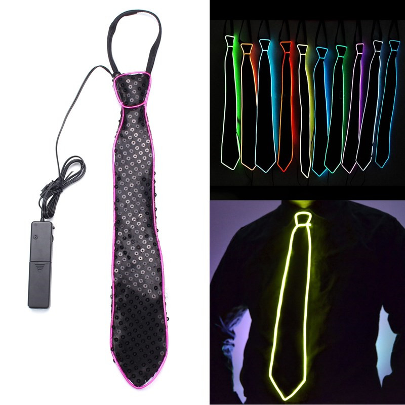 Battery-Powered-LED-Light-Up-El-Wire-Tie-Adjustable-Necktie-for-Party-Halloween-Wedding-DC3V-1185761-1