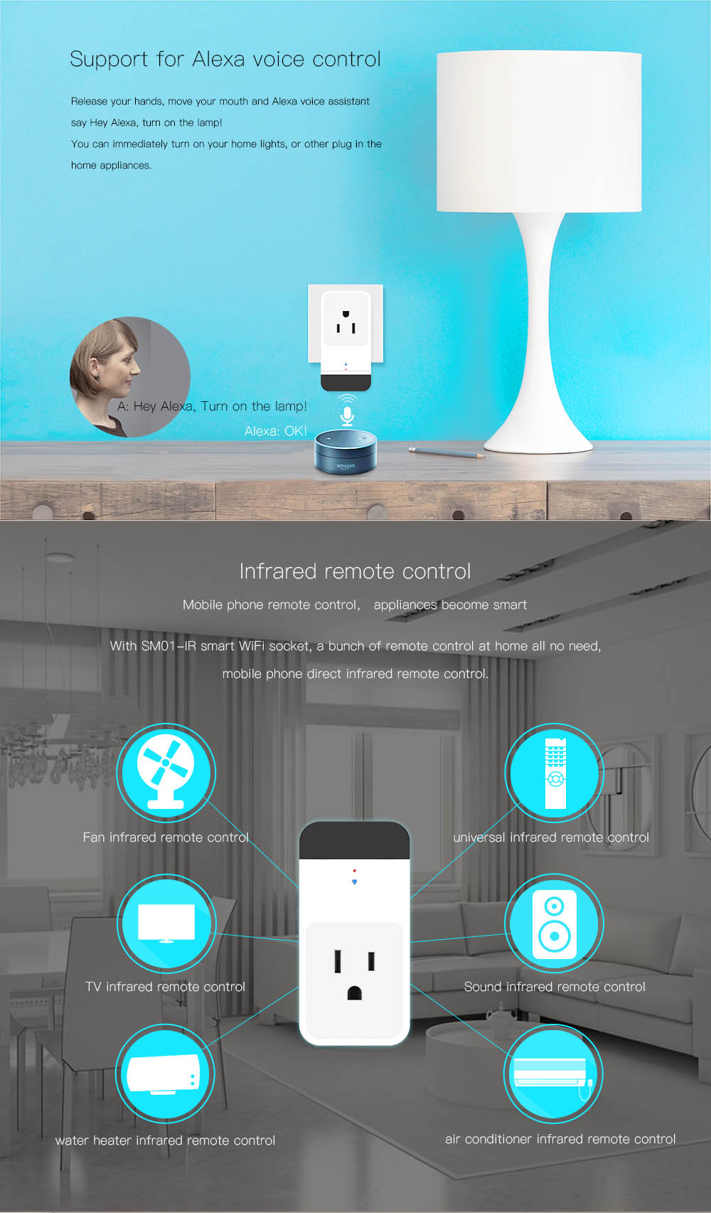 SM01-IR-APP-Control-IR-Control-Smart-WiFi-Wireless-Socket-US-Plug-Supports-Alexa-Voice-Control-1272033-2