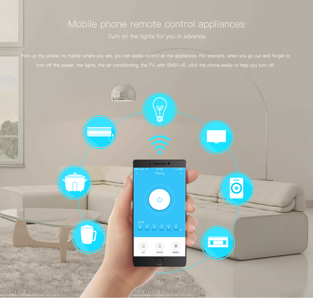 SM01-IR-APP-Control-IR-Control-Smart-WiFi-Wireless-Socket-US-Plug-Supports-Alexa-Voice-Control-1272033-3