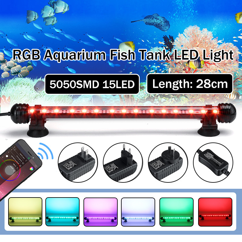 28cm-RGB-APP-LED-Aquarium-Fish-Tank-Light--Submersible-Waterproof-Bar-Strip-Lamp-1698692-1