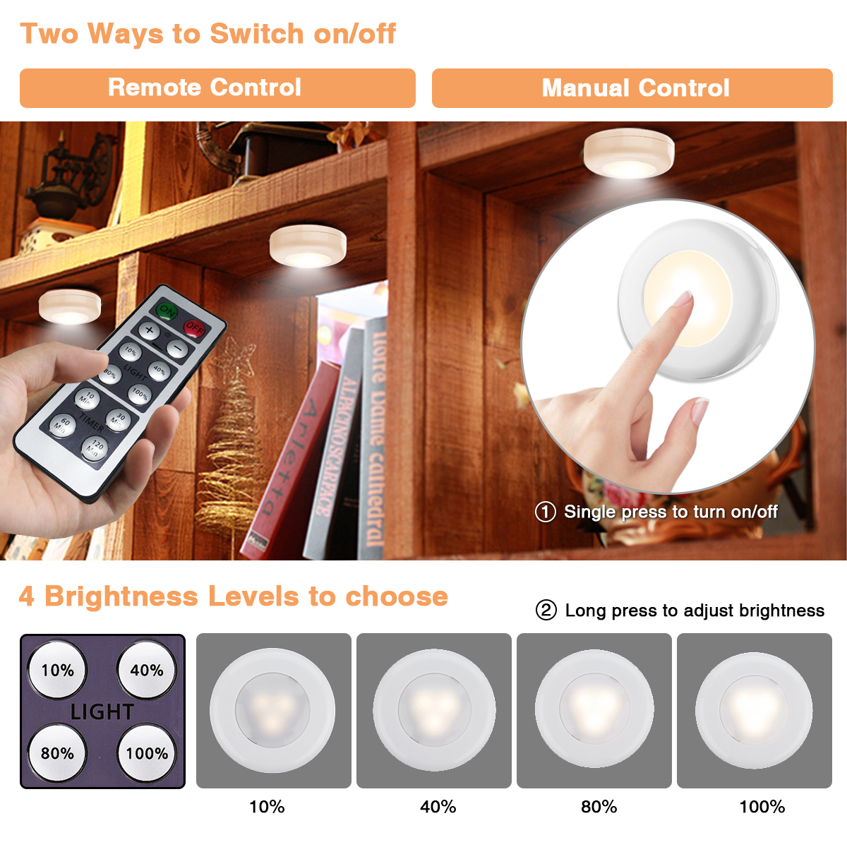 6Pcs-Battery-Remote-Control-Cabinet-Light-Wardrobe-Light-with-Two-Remote-Controls-4000K-Warm-White-L-1884256-1