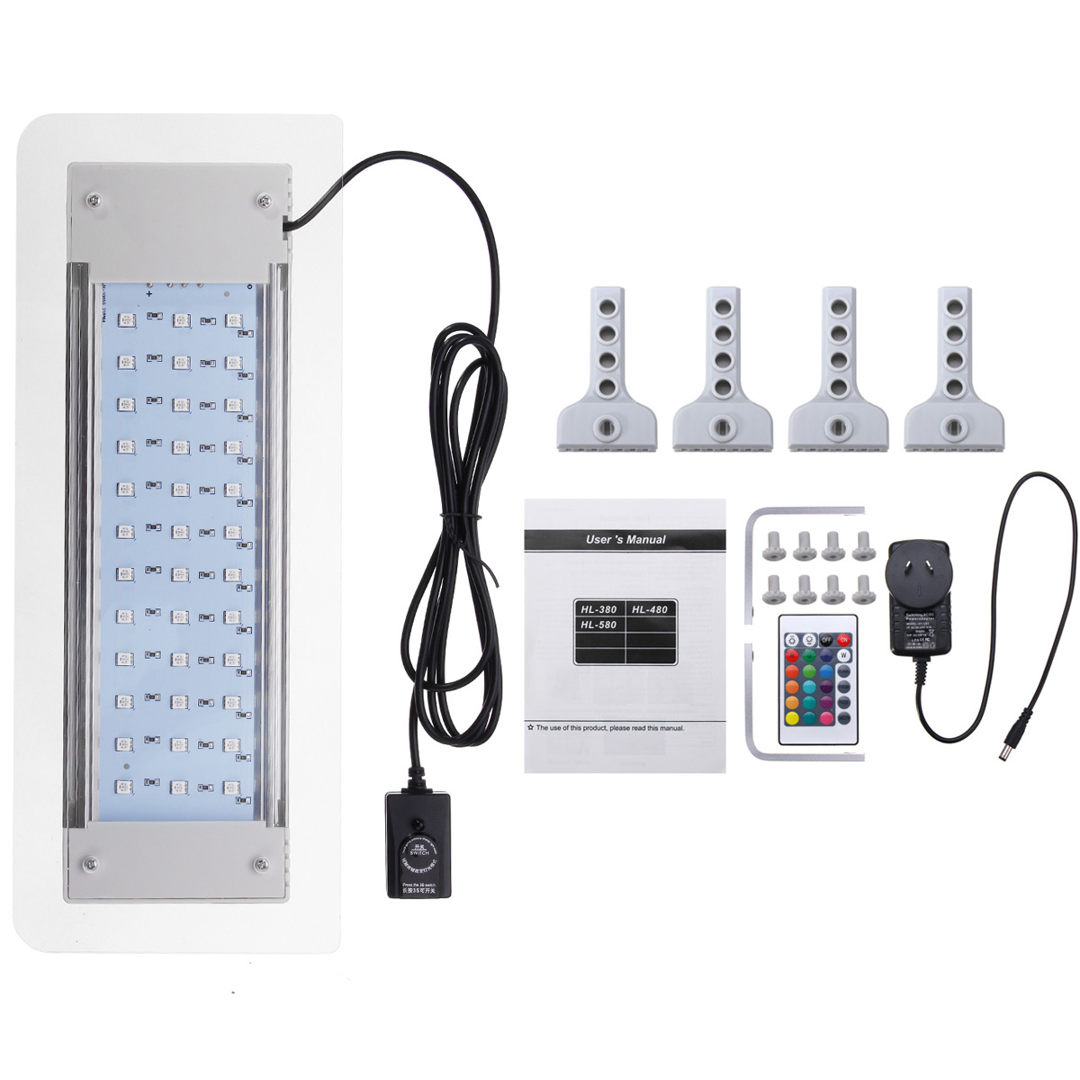 75W-36-LED-RGB-Remote-Control-Aquarium-Light-Lamp-Fit-for-30-52cm-Fish-Tank-1403439-10