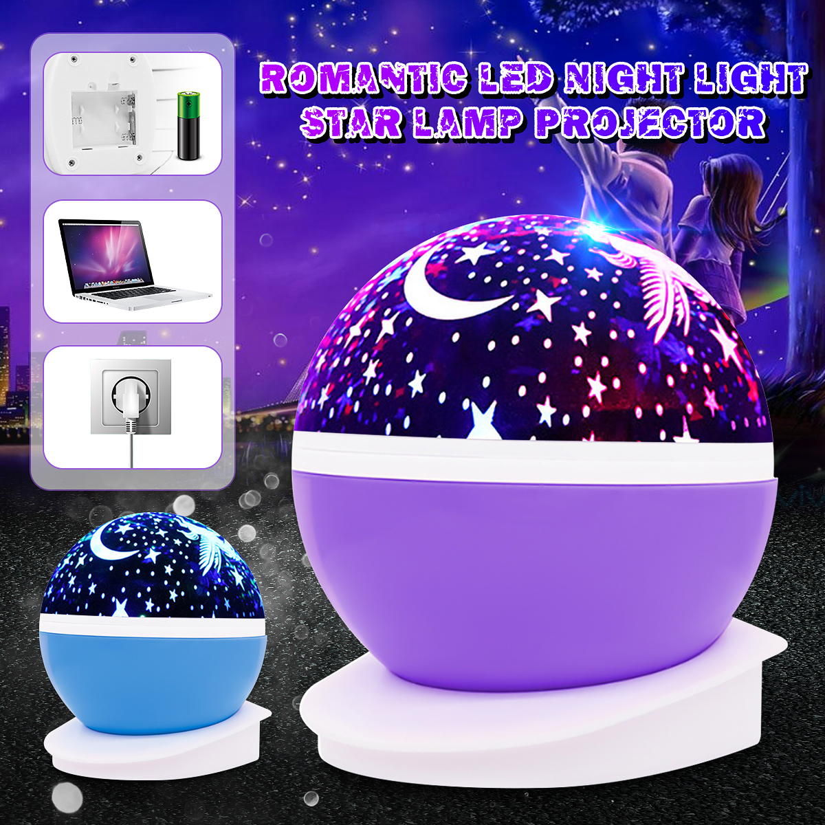 Bakeey-Automatic-Rotating-Starry-Sky-Projection-Lamp-Star-Moon-Colorful-Diamond-Starlight-Projector--1639015-1