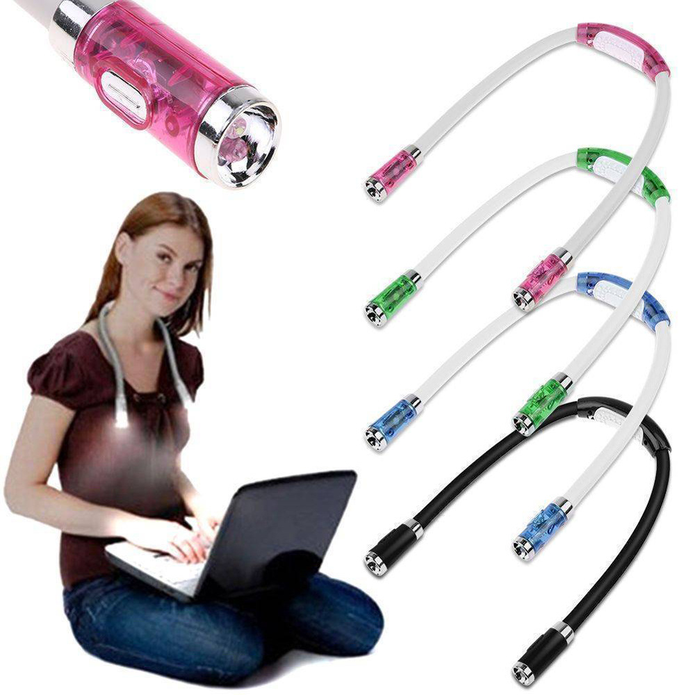 Battery-Powered-LED-Book-Light-Neck-Reading-Lamp-Hands-Free-4-LED-Beads-4-Adjustable-Brightness-for--1686791-1