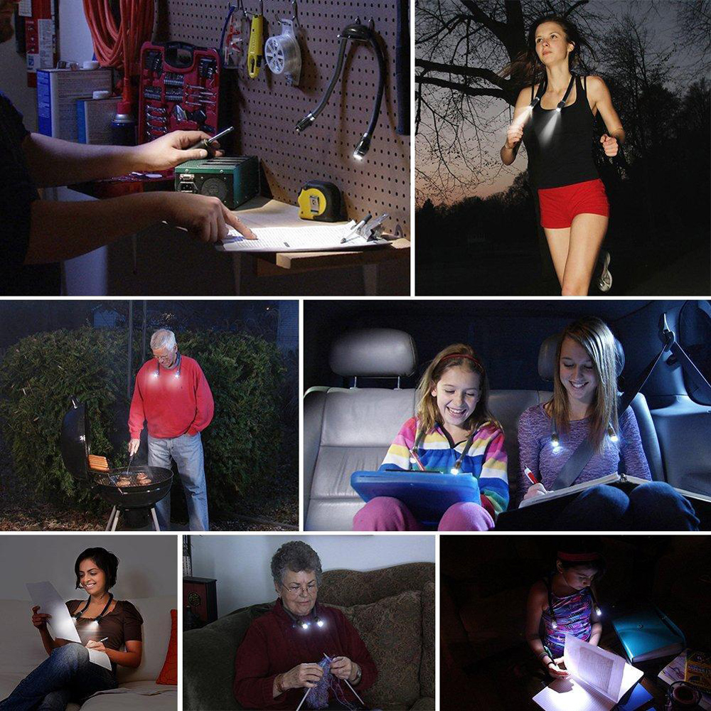 Battery-Powered-LED-Book-Light-Neck-Reading-Lamp-Hands-Free-4-LED-Beads-4-Adjustable-Brightness-for--1686791-2