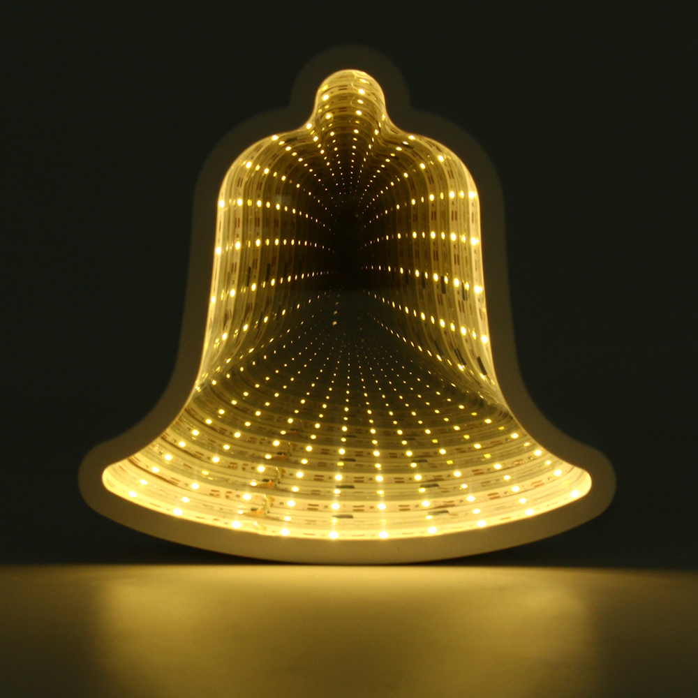 Creative-Cute-Bell-Mirror-Lamp-LED-Tunnel-Night-Light-for-Kid-Gift-Atmosphere-Light-WhiteWarm-White-1302986-3