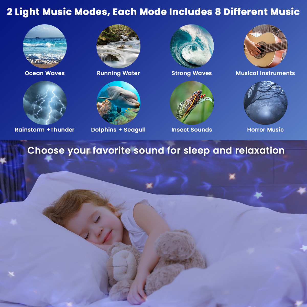 Elfeland-USB-RGB-LED-Galaxy-Projector-Light-Starry-Sky-Ocean-Music-Night-Light-with-Remote-Control-1890732-6