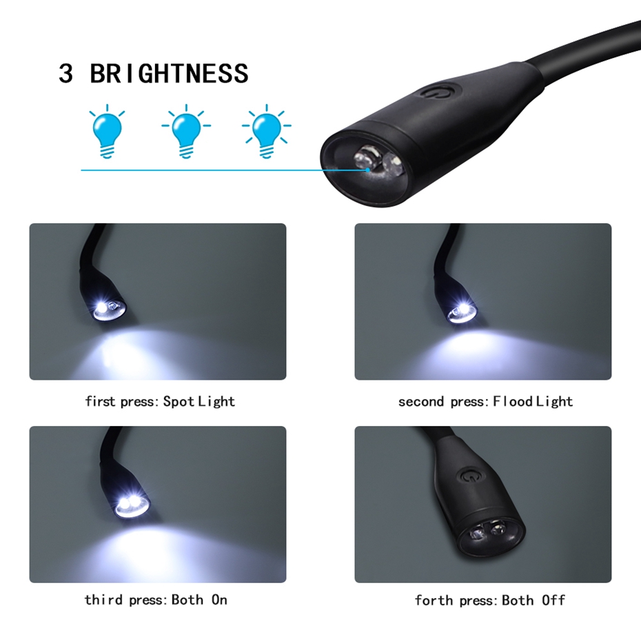 LED-Book-Light-USB-Rechargeable-Halter-Three-speed-Adjustment-Reading-Lamp-Portable-Button-Models-Re-1839044-4